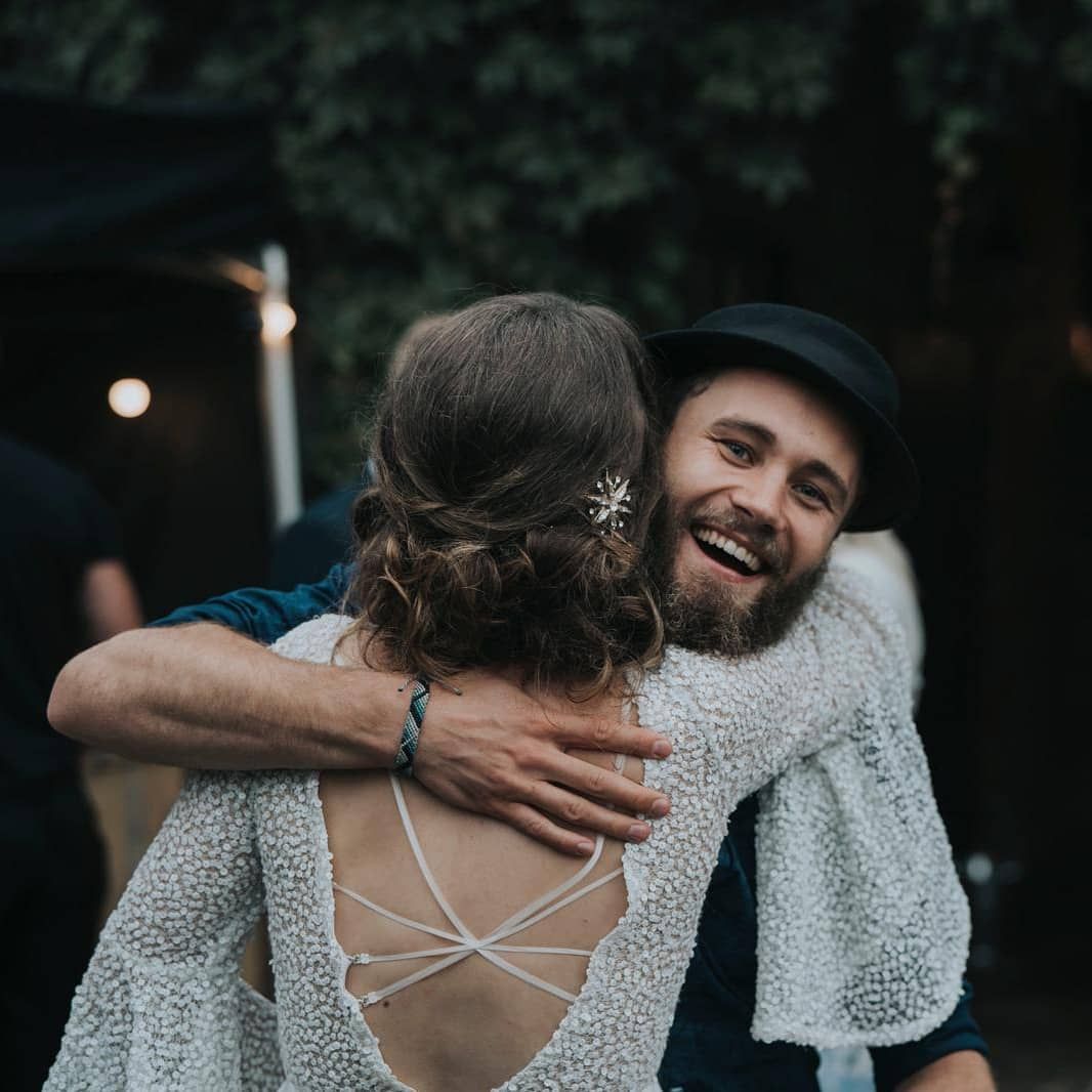 Neon light against a wall